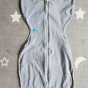 Love to dream Swaddle up_ size medium gray